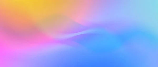 Wavy Abstract Smooth Colors Background Colorful Gradient Blend — Stock Photo, Image