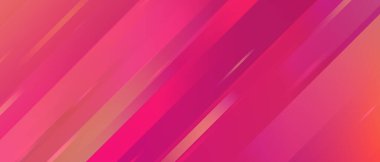 Çok renkli çizgilerin keskin şekilli soyut akışı. Yaratıcı renkli arkaplan