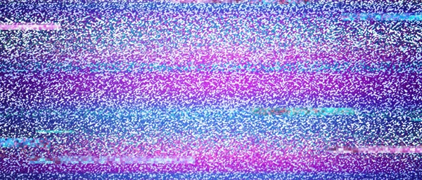 Antecedentes Interferencia Ruido Rayas Pixeladas Glitchy Fluctuaciones Del Color — Foto de Stock