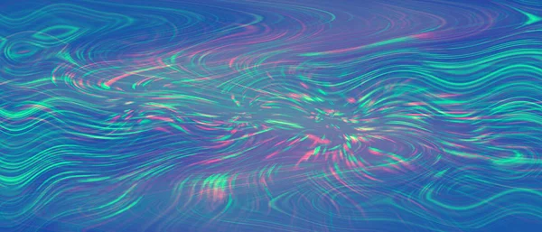 Абстрактна Енергетична Світловолоконна Текстура Візуалізація Фрактальної Мережі — стокове фото