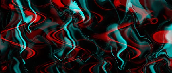 Абстрактные Стеклянные Волнистые Отражения Темная Водяная Рябь Мистическая Картина — стоковое фото