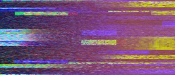 Abstract Pixelated Stripes Background Velha Interferência — Fotografia de Stock