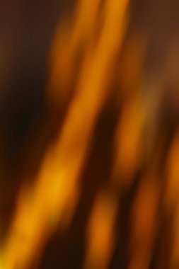 Yangın ya da ışık - kasten bulanık görüntü soyut izlenimi