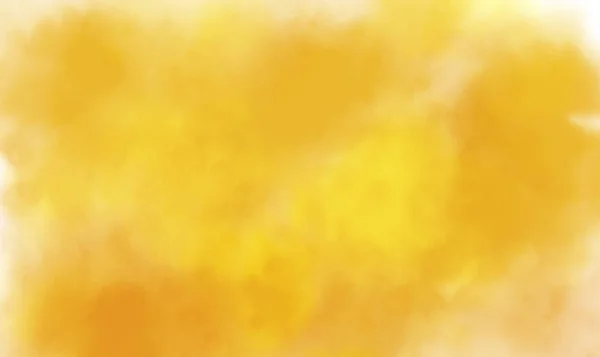 Pintura Aquarela Abstrata Com Cores Amarelo Laranja Marrom Outono Queda —  Vetores de Stock
