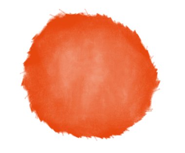 Kırmızı, yuvarlak, suluboya, beyaz arka planda.. 