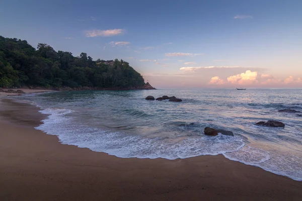 Sunrize Över Banana Beach Phuket Thailand Tidigt Morgonen — Stockfoto