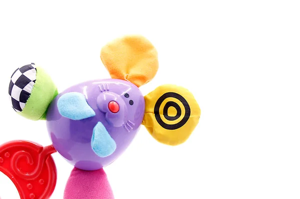 배경에서 색상의 어린이 장난감 — 스톡 사진