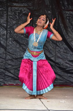 Bloomington, Illinois - ABD - Haziran 24,2018 - Ratha Yatra Festivali Bloomington normal