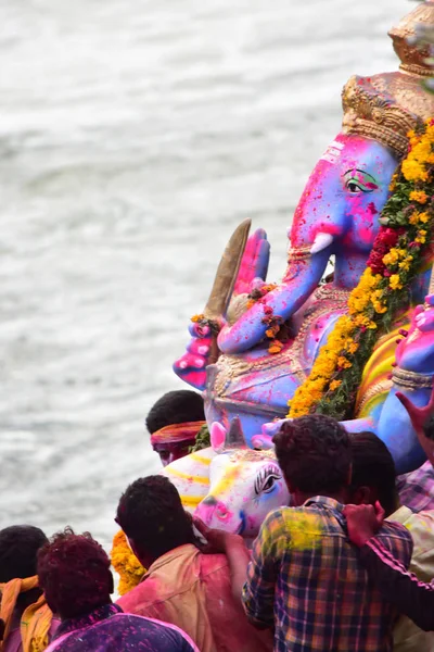 Anaipatti Tamilnadu Índia Setembro 2018 Ganesh Chaturthi Festival 2018 — Fotografia de Stock