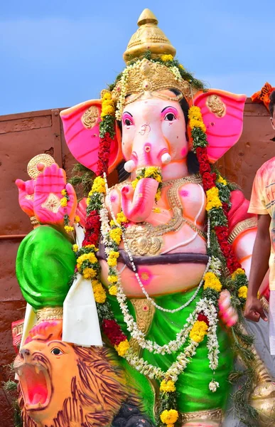 Anaipatti Tamilnadu Indie Wrzesień 2018 2018 Ganesh Chaturthi — Zdjęcie stockowe