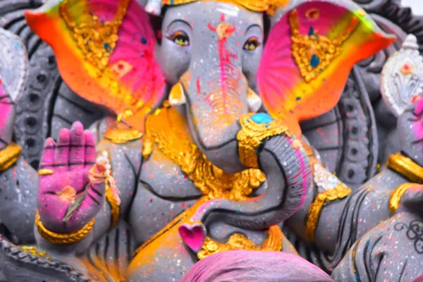 Anaipatti Tamilnadu Índia Setembro 2018 Lord Ganesh — Fotografia de Stock