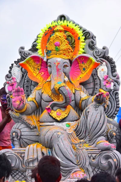 Anaipatti Tamilnadu Indie Września 2018 Pierwszego Dnia Festiwalu Ganesh Chaturthi — Zdjęcie stockowe