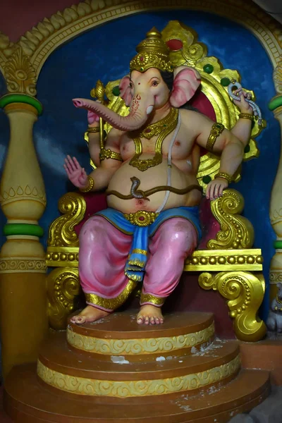 Murudeshwar Cave Museum Karnataka India Agosto 2018 Signore Ganesh — Foto Stock