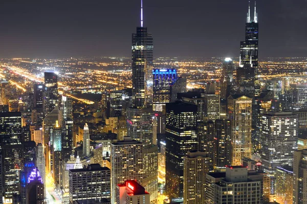 Chicago Illinois Usa Augusti 2016 Vackra Downtown Chicago Skyline — Stockfoto