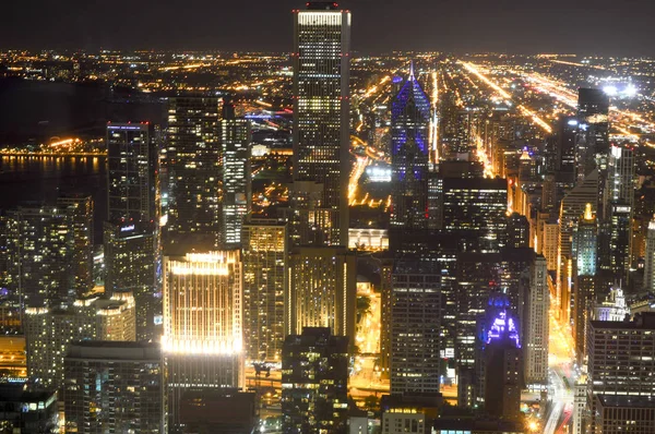 Chicago Illinois Usa Sierpnia 2016 Wspaniałe Światowej Klasy Panoramy Chicago — Zdjęcie stockowe