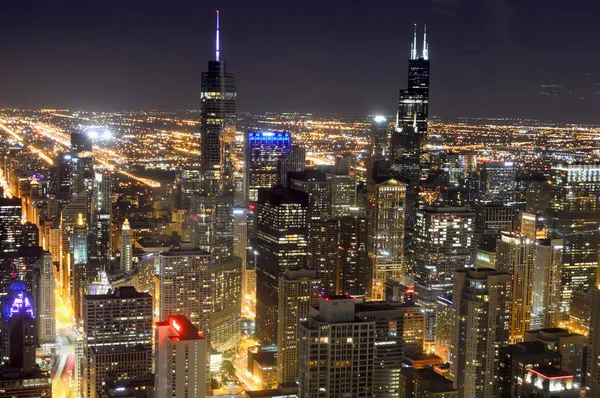 Chicago, Illinois - ABD - 20 Ağustos 2016: En iyi manzarası görünümünde Chicago
