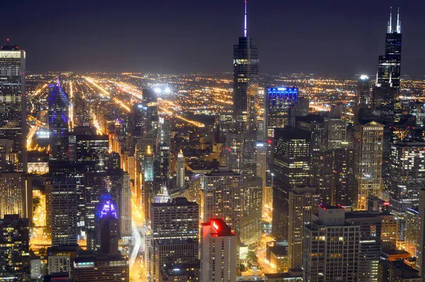 Chicago Illinois Estados Unidos Agosto 2016 Arquitectura Chicago Skyline Buildings — Foto de Stock