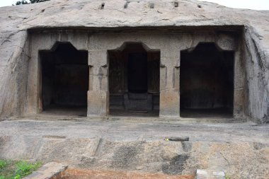 Chennai, Tamilnadu - Hindistan - 09 Eylül 2018: Kodi Mandapam Mahabalipuram