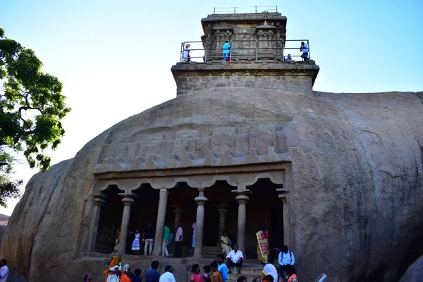 Chennai Tamilnadu Índia Setembro 2018 Mahishasuramardini Mandapa — Fotografia de Stock