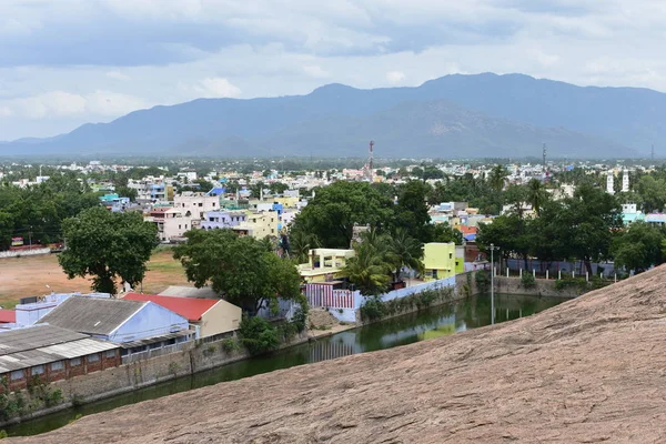 Dindigul Tamilnadu Índia Julho 2018 Vista Cidade — Fotografia de Stock