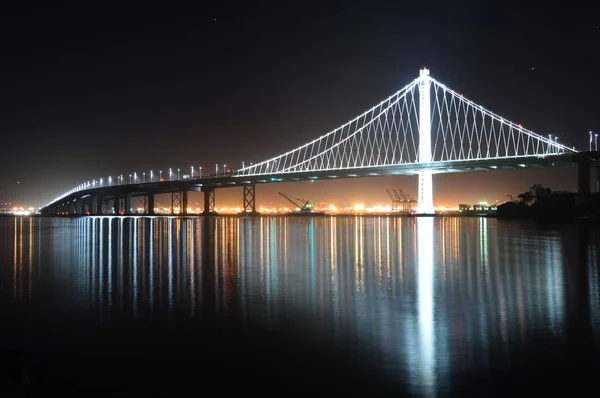 Сан Франциско Каліфорнія Серпня 2015 Міст Через Затоку Сан Франциско — стокове фото