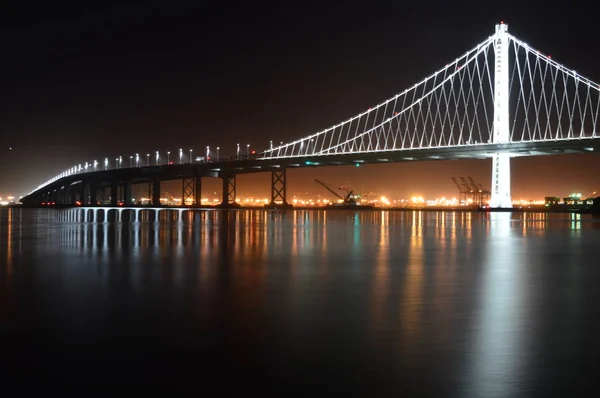 San Francisco Califórnia Eua Agosto 2015 Oakland Bay Bridge — Fotografia de Stock
