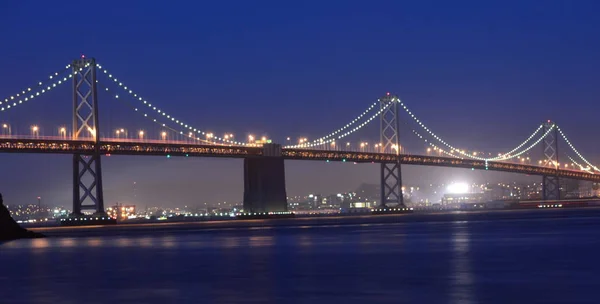 Сан Франциско Штат Калифорния Сша Августа 2015 Года Мост Заливе — стоковое фото