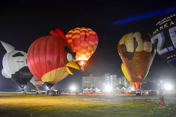Chennai Tamilnadu India Gennaio 2019 Balloon Night Glow — Foto Stock