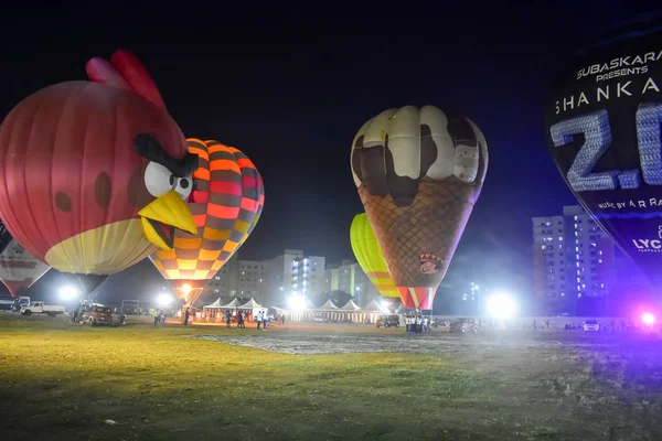 Chennai Tamilnadu India Gennaio 2019 Hot Air Ballon Festival — Foto Stock