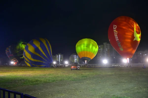 Chennai Tamilnadu Indien Januar 2019 Heißluftballonfestival — Stockfoto