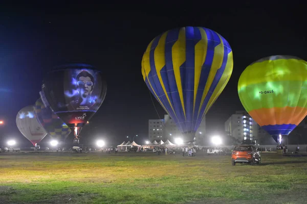Chennai Tamilnadu India January 2019 Hot Air Ballon Festival — Stock Photo, Image