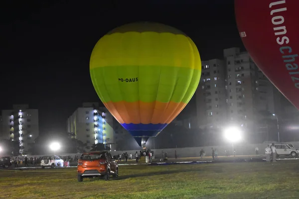 Chennai Tamilnadu India Gennaio 2019 Hot Air Ballon Festival — Foto Stock