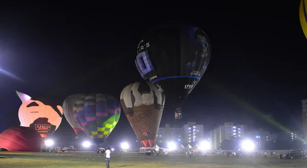 Chennai Tamilnadu India January 2019 Hot Air Ballon Festival — Stock Photo, Image