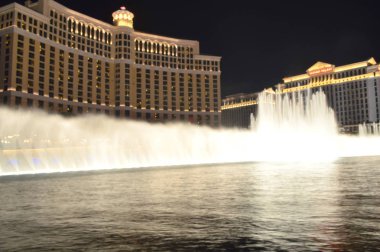 Las Vegas, Nevada, Amerika Birleşik Devletleri - 23 Ocak 2016: Bellagio Hotel ve Casino