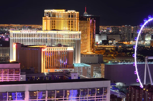 Las Vegas Nevada Eua Janeiro 2016 Vista Aérea Com Vista — Fotografia de Stock