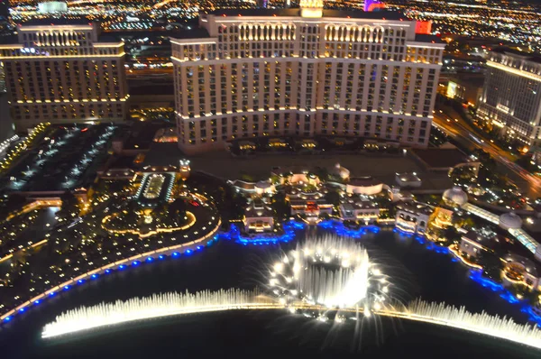 Las Vegas Nevada Usa Januari 2016 Bellagio Foutain Visa — Stockfoto