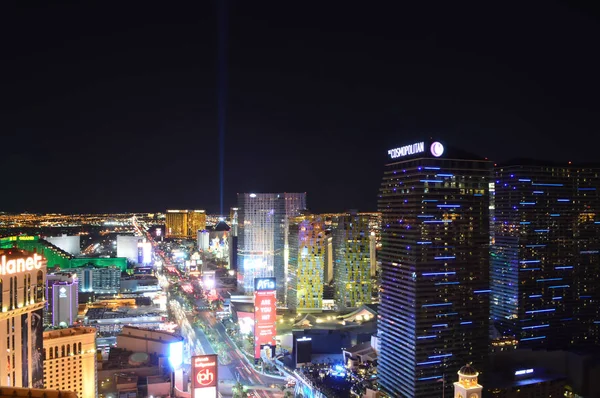 Las Vegas Nevada Usa January 2016 Las Vegas Strip View — Stock Photo, Image