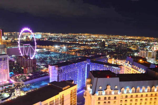 Las Vegas Nevada Usa January 2016 Las Vegas Strip View — Stock Photo, Image