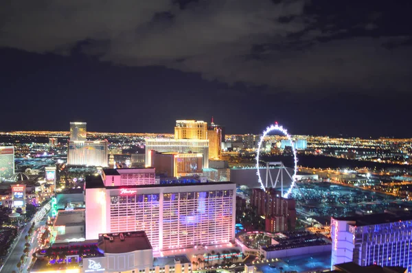 Las Vegas Nevada Usa January 2016 View Las Vegas Strip — Stock Photo, Image