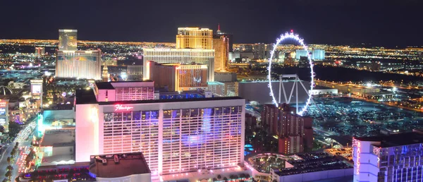 Las Vegas Nevada Usa Stycznia 2016 Widok Las Vegas Strip — Zdjęcie stockowe