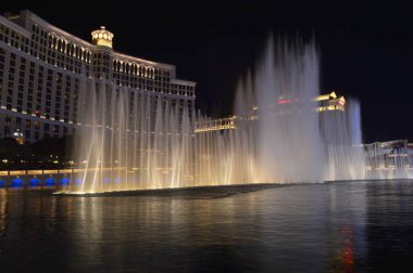 Las Vegas, Nevada, Amerika Birleşik Devletleri - 24 Ocak 2015: Bellagio Hotel ve Casino