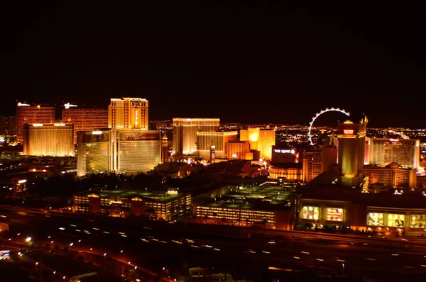 Las Vegas Nevada Usa May 2014 Aerial View Overlooking Las — Stock Photo, Image