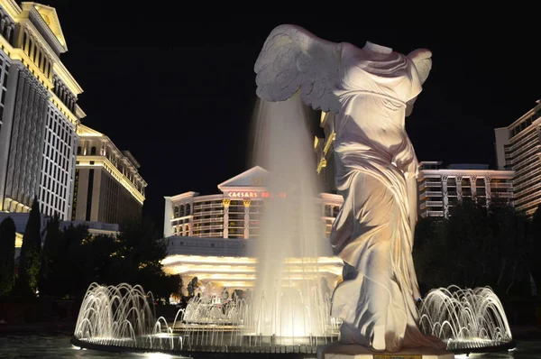 Las Vegas Nevada Usa Ledna 2015 Fontána Caesars Palace — Stock fotografie