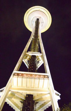 Seattle, Washington, ABD - 17 Nisan 2015: Space Needle