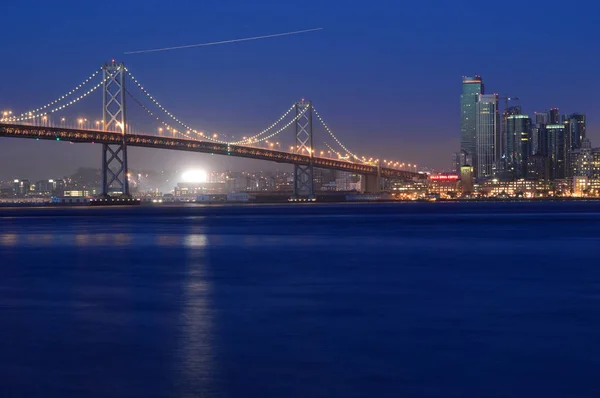 San Francisco Californië Verenigde Staten Augustus 2015 Uitzicht Skyline Van — Stockfoto