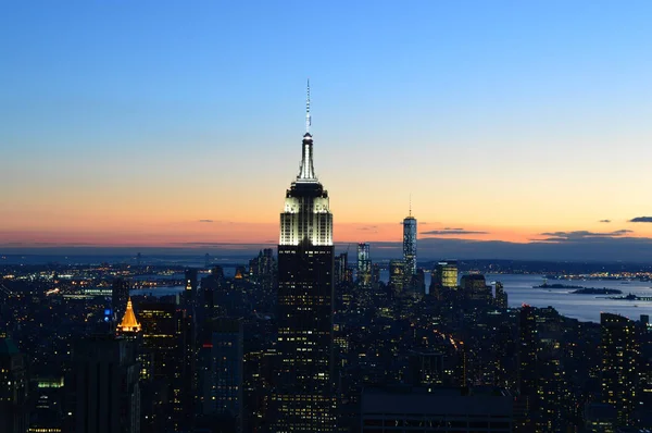 New York Usa Dicembre 2014 New York Empire State Building — Foto Stock