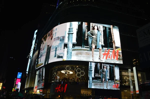 Nueva York Estados Unidos Octubre 2014 Times Square Nueva York — Foto de Stock