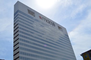 Cincinnati, Ohio, Amerika Birleşik Devletleri - 13 Nisan 2014: Cincinnati Macy's Tower