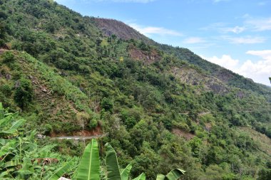 Kodaikanal Tepeleri'nden doğu ghats panoramik görünümü