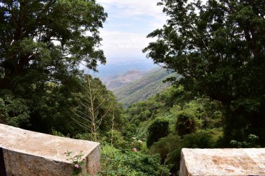 Kodaikanal Tepeleri'nden doğu ghats panoramik görünümü